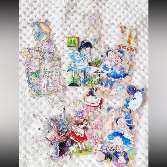 Waterproof PET Tape cute, lovely,Flower, journal sticker, Notebook, hand account - Picture 5 of 6